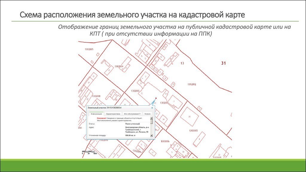 Почему нет участка на кадастровой карте?